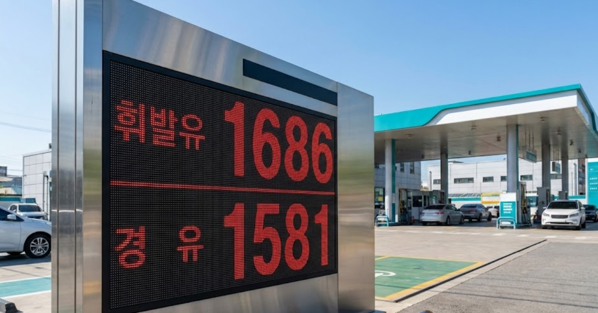 26년 2월 10일 유가 상황. 기사 이해를 돕기 위해 AI로 제작한 이미지.