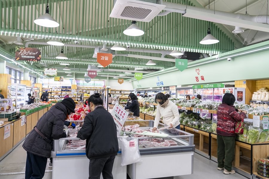 구미 로컬푸드 직매장 전경.  / 구미시 제공