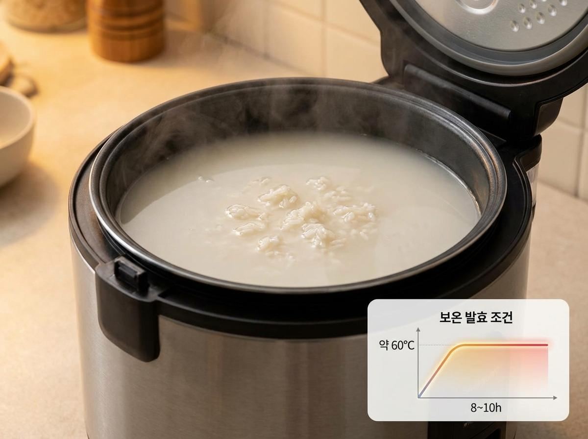 '보온 과정 꼭 거치기!' 기사 내용 토대로 AI툴 활용해 제작한 자료사진.