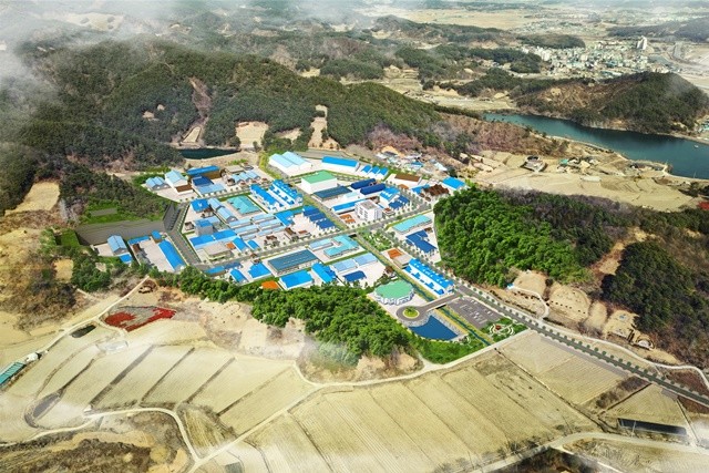 곡성군 운곡특화농공단지 조감도