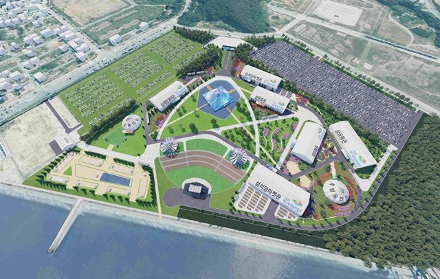 주행사장 조감도