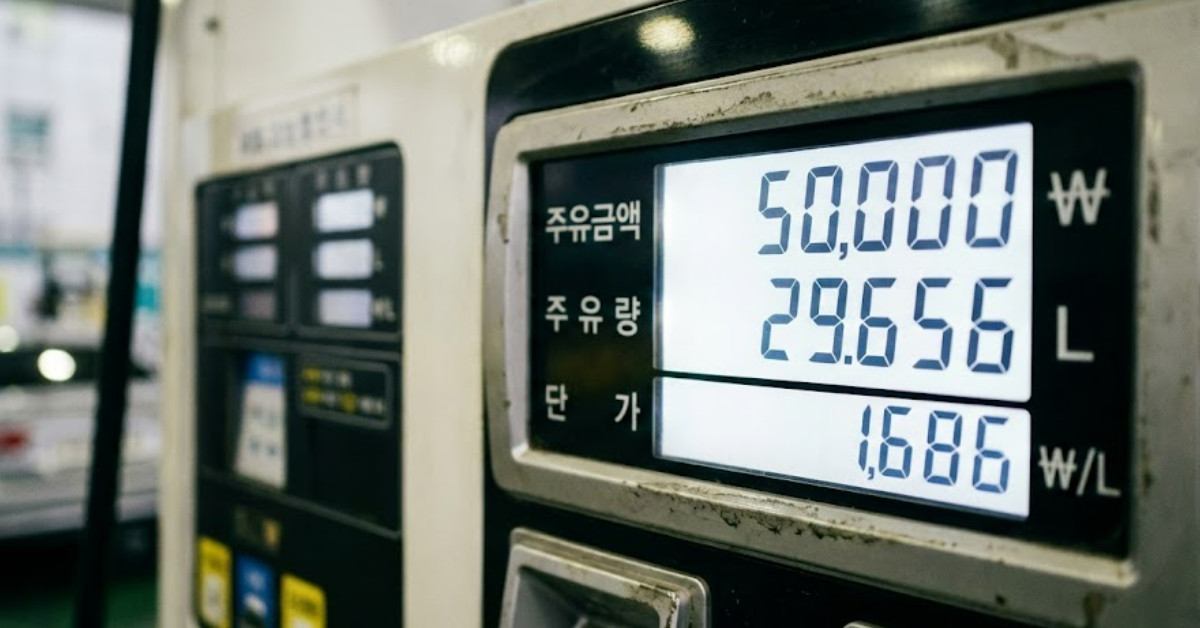 26년 2월 11일 유가동향. 기사 이해를 돕기 위해 AI로 제작한 이미지.