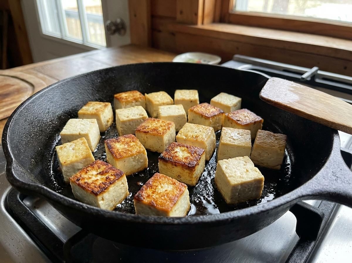 탕국에 구운 두부 넣기. 기사 내용 토대로 AI툴 활용해 제작한 자료사진.