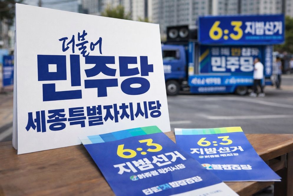 민주당 세종시당 공관위 첫 회의 / Ai  생성 이미지