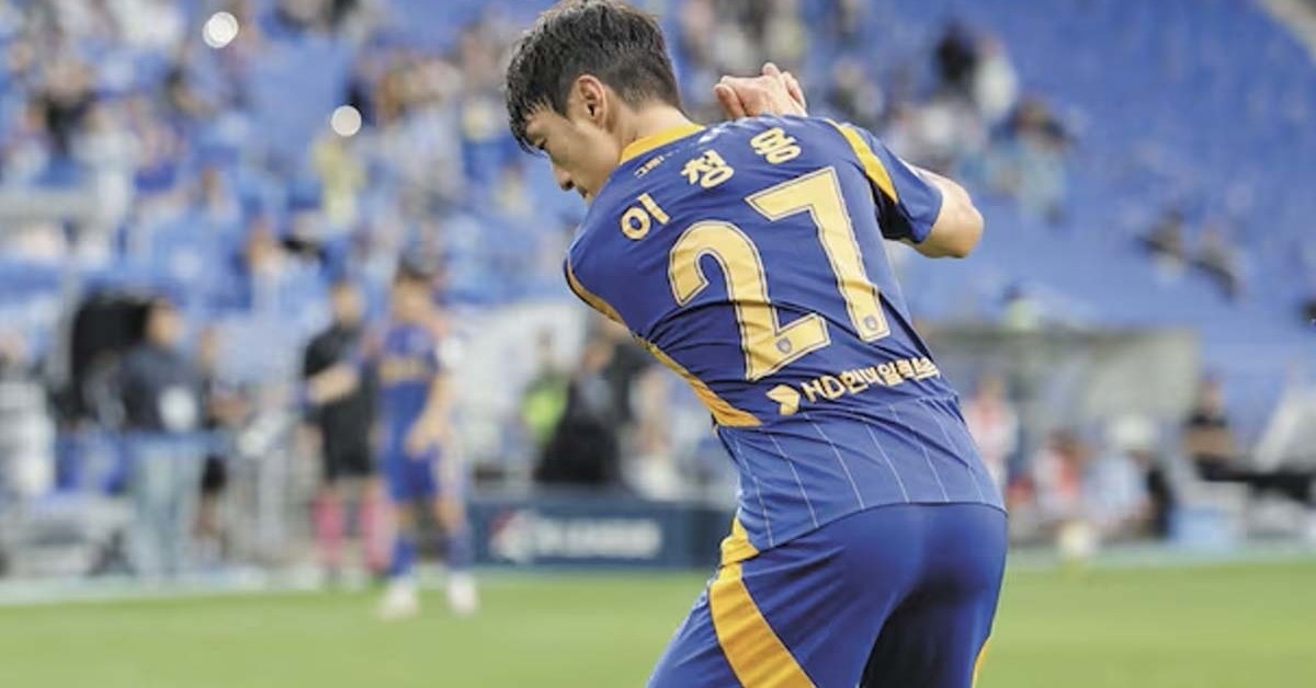 이청용 골프 세레머니 / 한국프로축구연맹