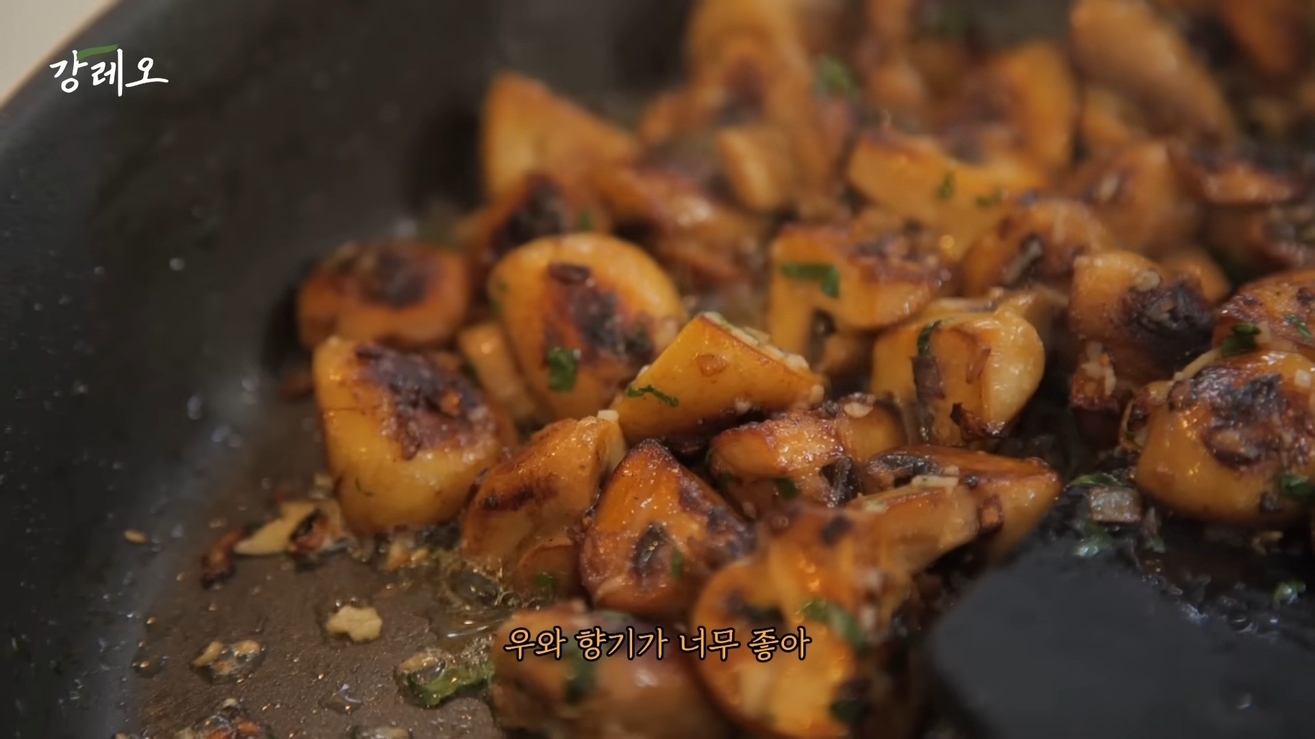 양송이버섯볶음 자료사진. / 유튜브 '강레오 걍레오'