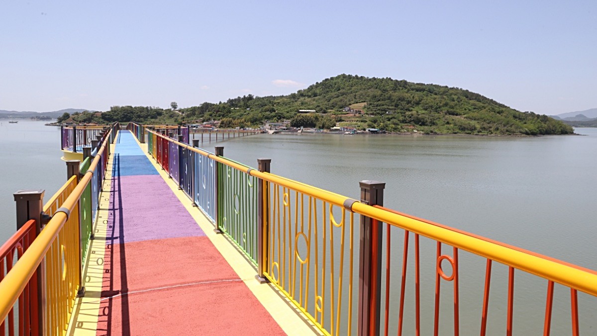 고흥 우도 레인보우교 / 고흥 관광 공식 홈페이지