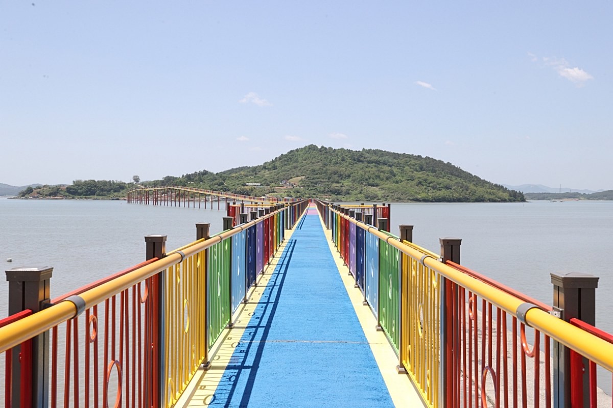 고흥 우도 레인보우교   / 고흥 관광 공식 홈페이지