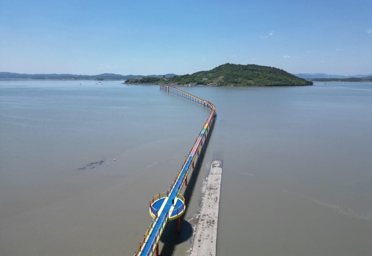 고흥 우도 레인보우교 / 고흥 관광 공식 홈페이지