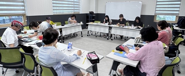 우산생활문화센터 펜수채드로잉 프로그램