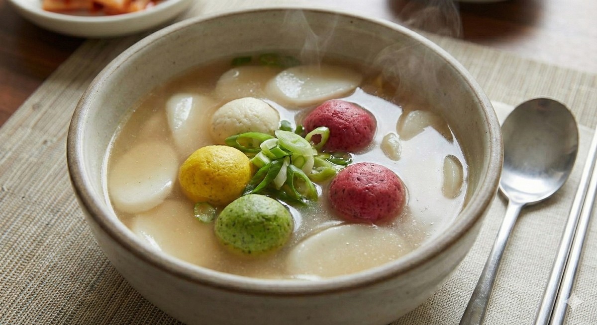 칼로리는 낮추고 단백질은 높인 두부볼 떡국 / AI 생성 이미지