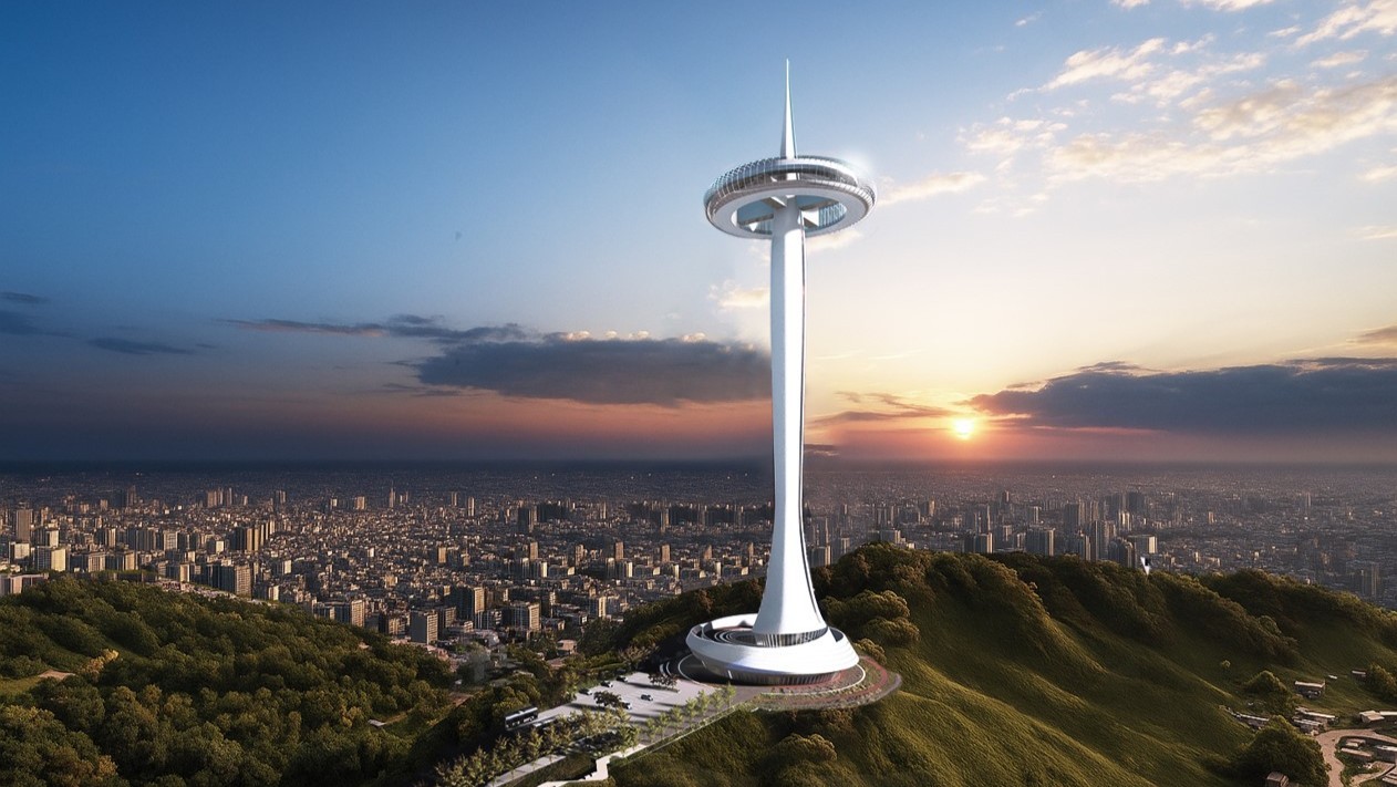 보문산 전망타워 조감도