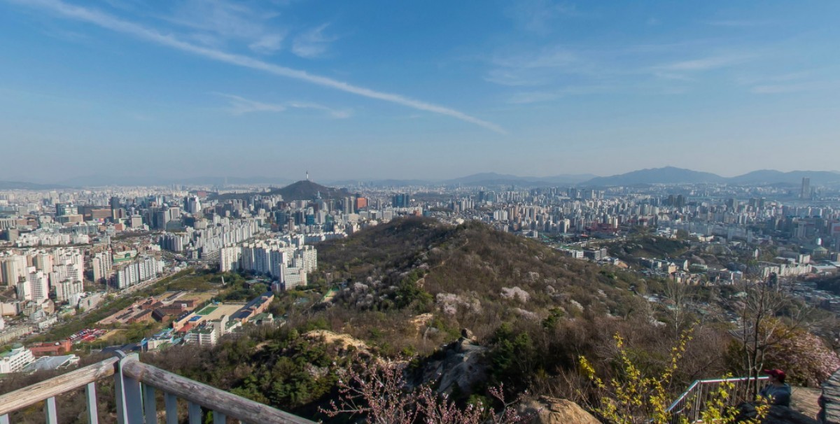 봉수대에서 바라본 풍경 / 서대문구청 홈페이지