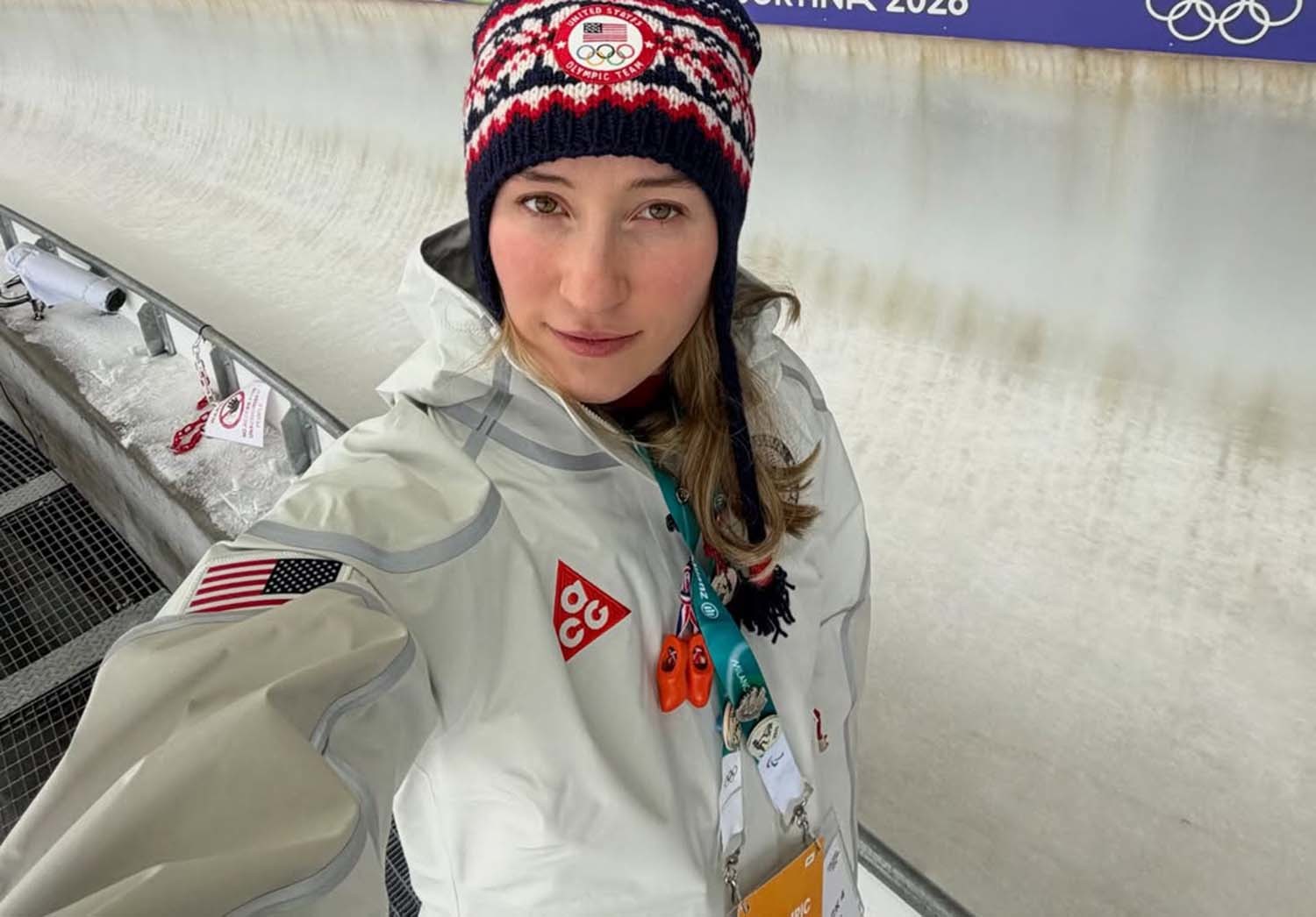 미국의 여자 루지 선수 소피아 커크비는 SNS에 ‘올림픽 선수촌에 가장 매력적인 싱글 여성이 내일 도착한다’며 자신을 어필한 바 있다. / 커크비 인스타그램