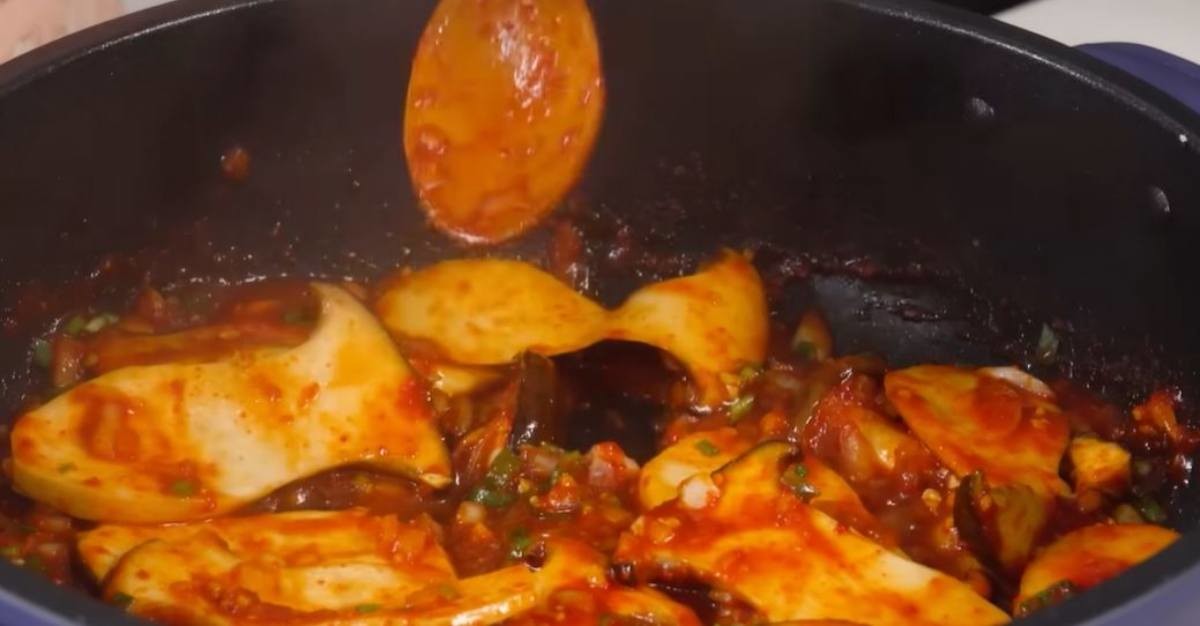 새송이버섯 양념구이 / 유튜브, 엄마의 손맛