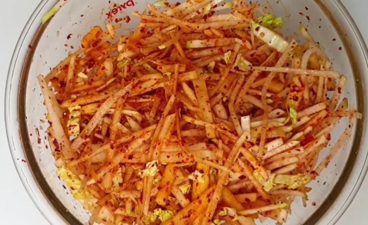 사과 배추 생채