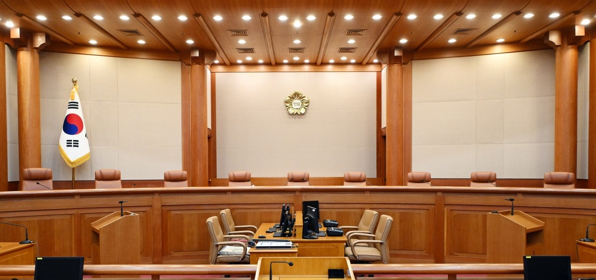 헌재 대심판정 모습. 기사의 이해를 돕기 위한 사진 / 뉴스1