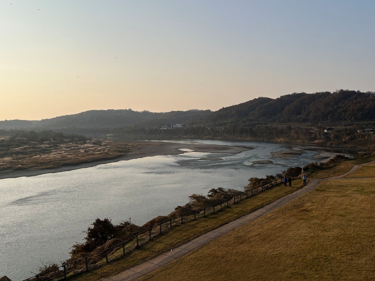 연천 호로고루에서 바라본 임진강의 모습 / 위키트리 정혁진 기자