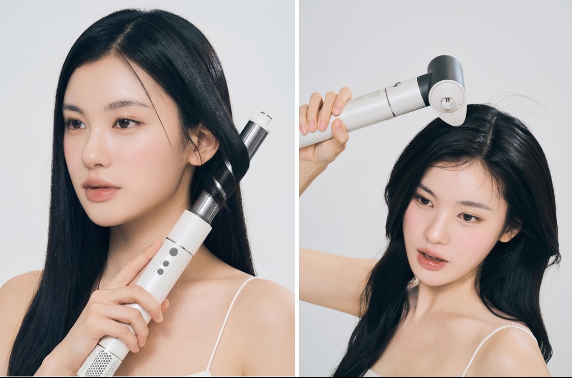 올인원 헤어 솔루션 리네이처 제트스타일러 글램 드라이기 / 쿠쿠 제공