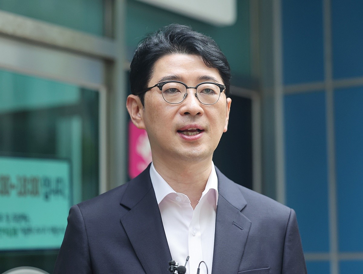 주진우 국민의힘 의원 자료 사진. 주진우 의원이 '6·3 지방선거에서 부산시장 선거 출마를 고민하고 있다'라고 밝혔다. 주 의원은 19일 연합뉴스에 '현재 구도로는 '부산시장 선거도 불안하다, 내지는 어렵다'라는 분석이 지배적'이라며 '시장 선거 출마 여부에 확정적으로 답을 할 순 없지만 여러 가능성을 두고 고민하고 있다'라고 말했다. / 연합뉴스