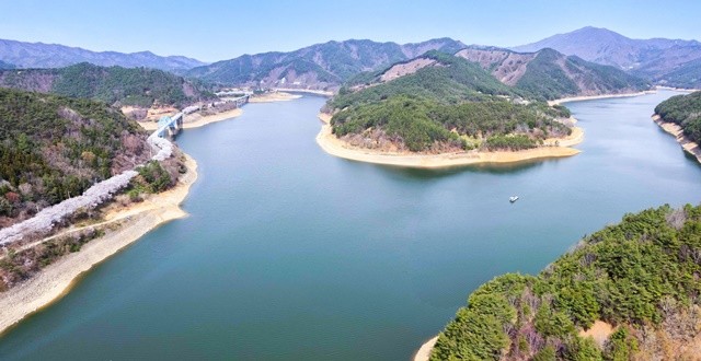 보성군 주암호 전경