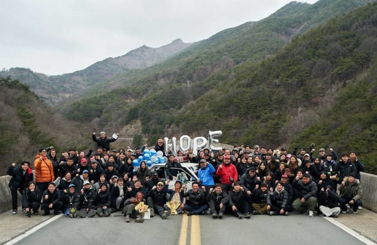 '호프' 촬영 현장 사진. / 나홍진 감독 인스타그램