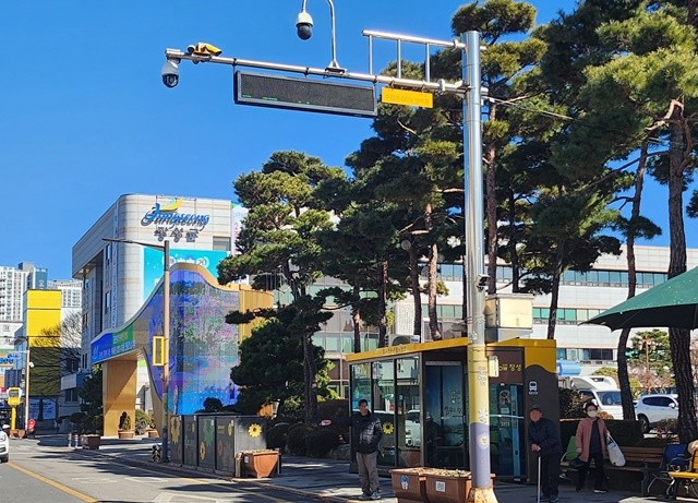 장성군이 조달청 공모 선정으로 인공지능 기반 CCTV에 음성분석 기능을 탑재할 계획이다. 장성군 제공