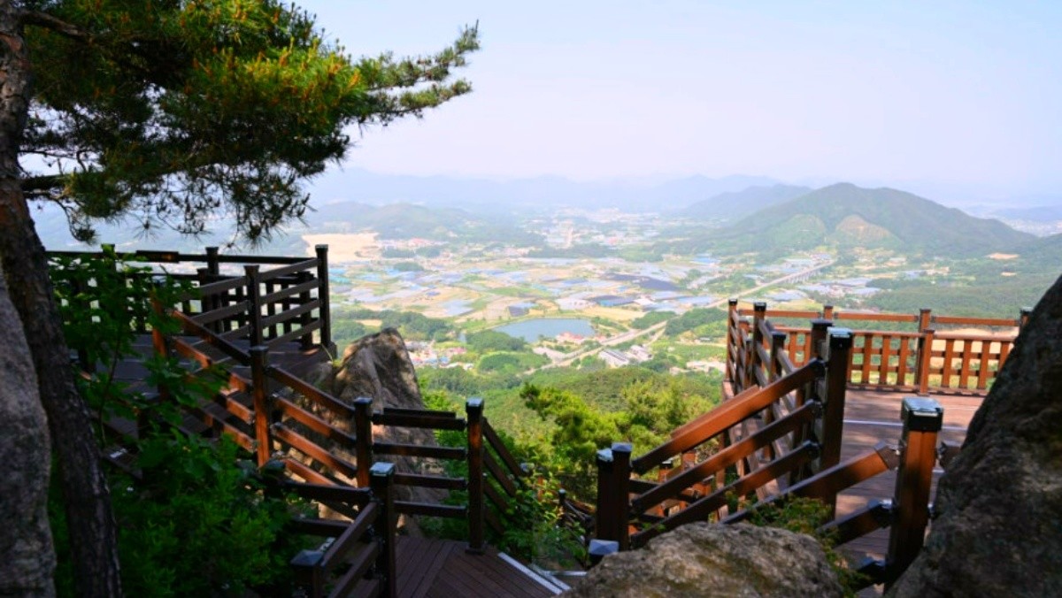 용암사 제1전망대. / 옥천군청 공식 블로그