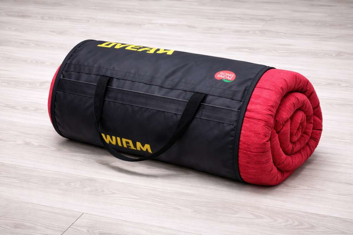 '부피 큰 이불을 이렇게...' 기사 내용 토대로 AI툴 활용해 제작한 자료사진.