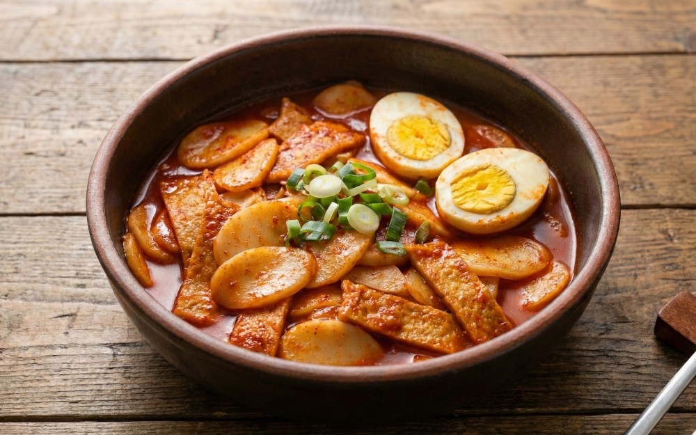 AI툴로 생성한 떡볶이 자료사진.