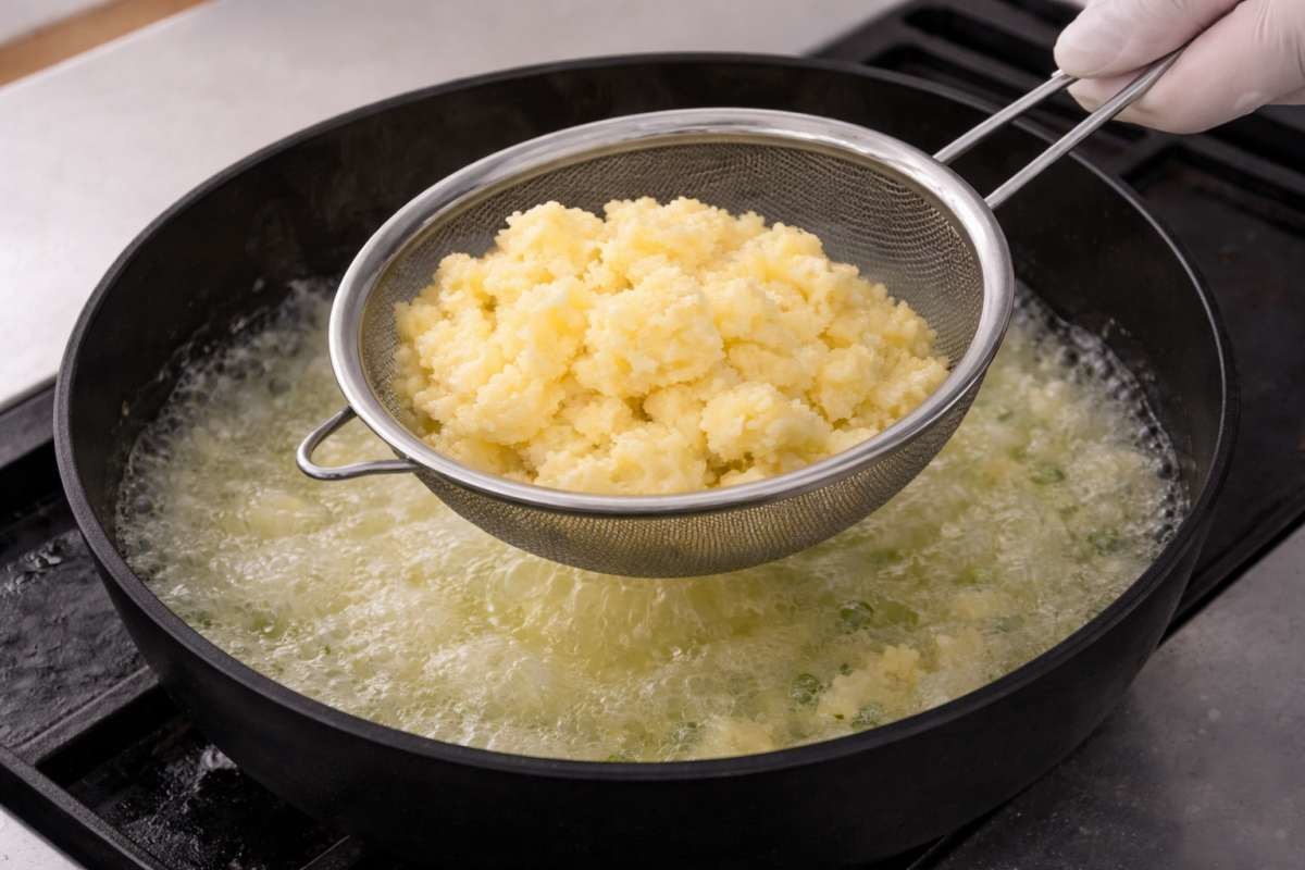 계란찜처럼 한 덩어리로 굳지 않는다. 마치 두부를 간수로 응고시키듯, 물속에서 부드럽게 응고된다. 너무 세게 휘젓지 않고 천천히 건진다는 느낌으로 익히는 것이 포인트다. 기사 내용 토대로 AI툴 활용해 제작한 자료사진.