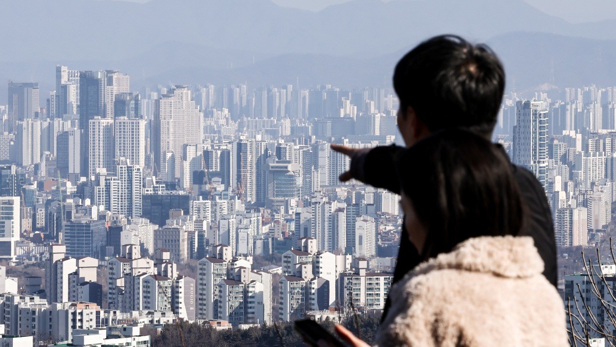 서울 시내 아파트 단지의 모습.  / 뉴스1