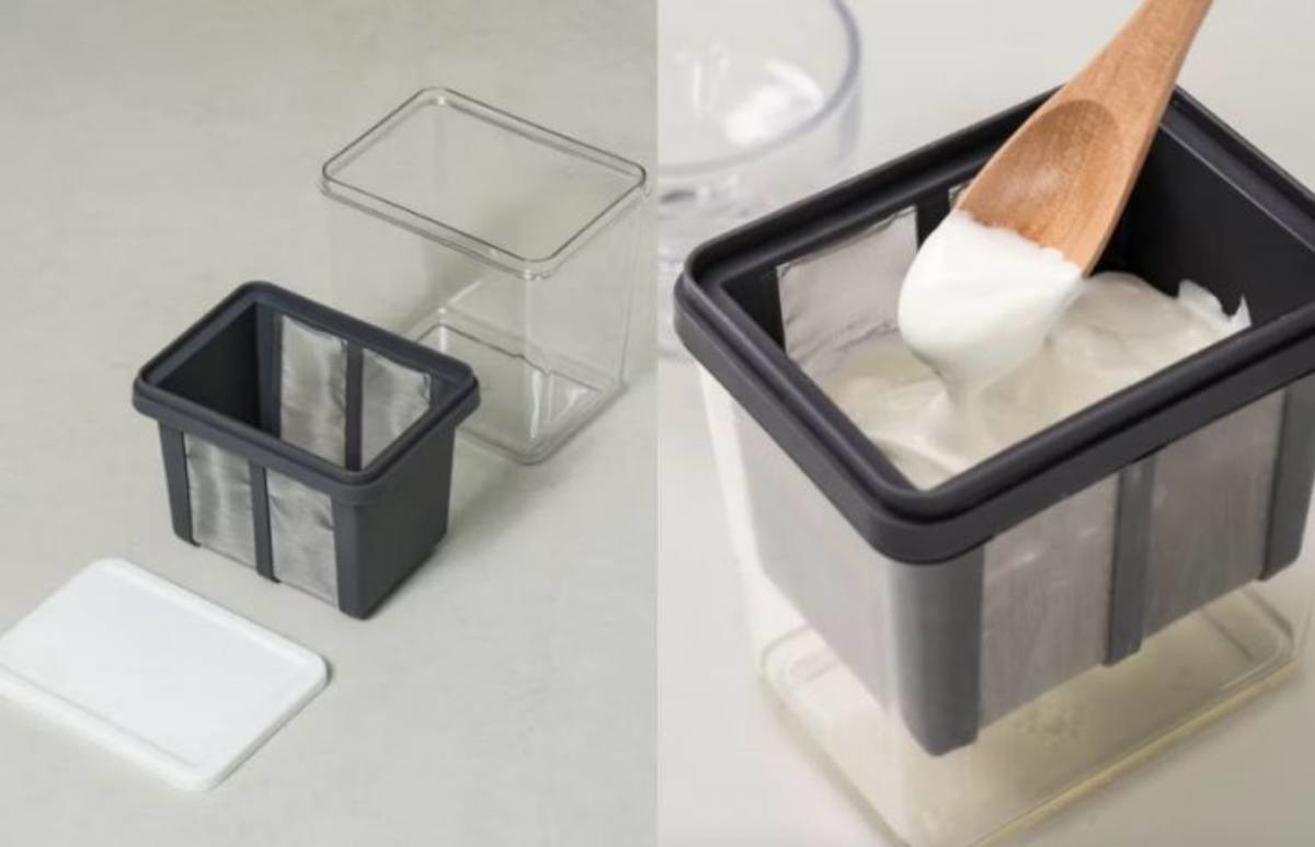 다이소에서 판매 중인 유청 분리기 제품 / 다이소