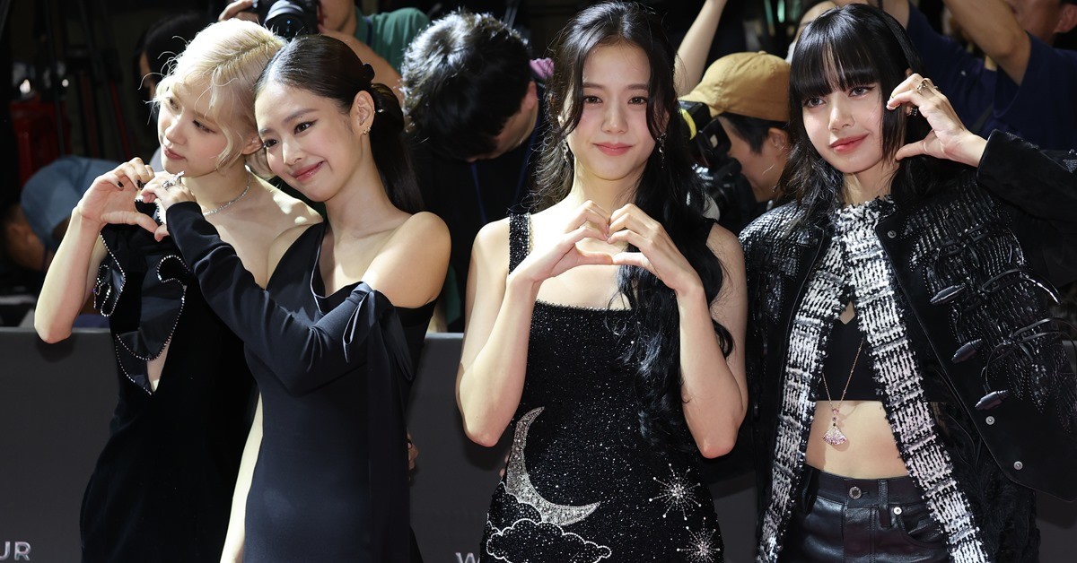 블랙핑크, 전세계 아티스트 최초 유튜브 구독자 1억명 돌파. (왼쪽부터 로제, 제니, 지수, 리사) / 연합뉴스