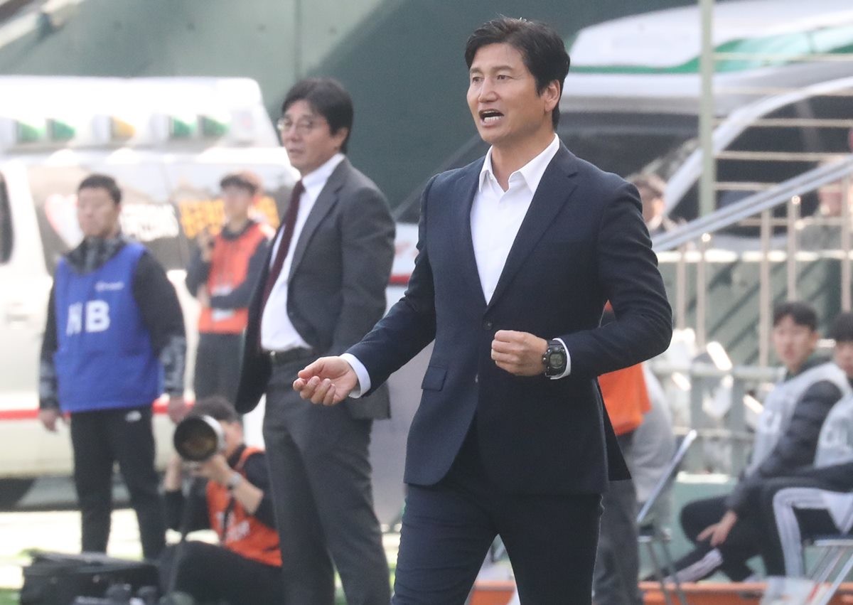 전북 데뷔전 정정용 감독 / 연합뉴스