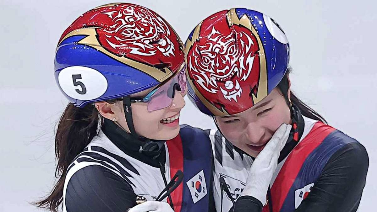 한국 쇼트트랙 간판 최민정, 김길리. / 뉴스1