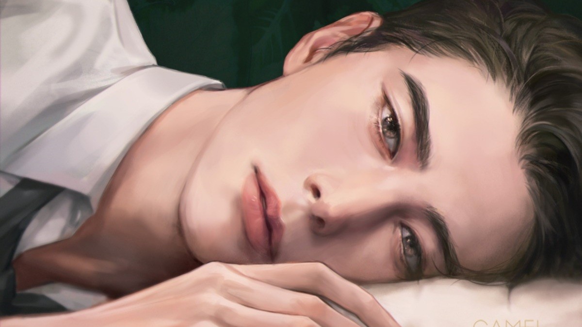 '태연한 거짓말' 웹소설 표지 / 네이버시리즈