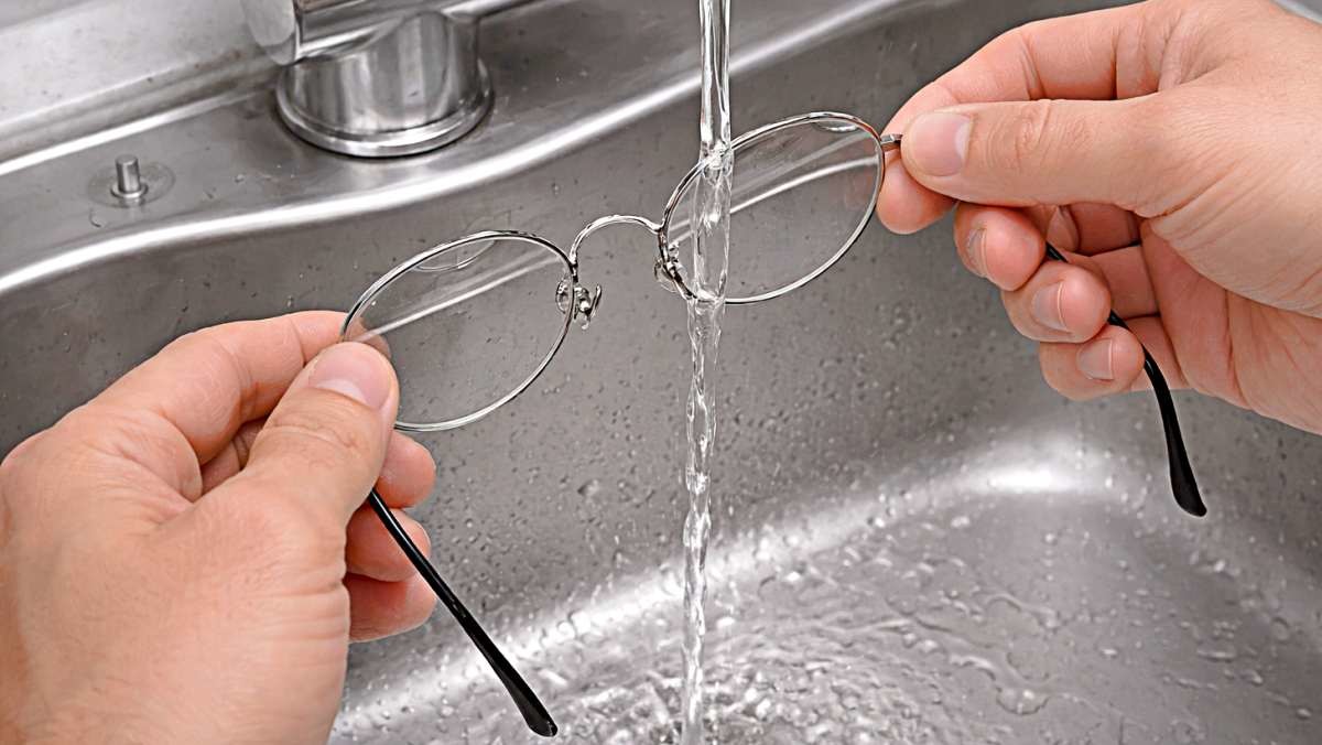 '안경을 싱크대에?!' 기사 내용 토대로 AI툴 활용해 제작한 자료사진.