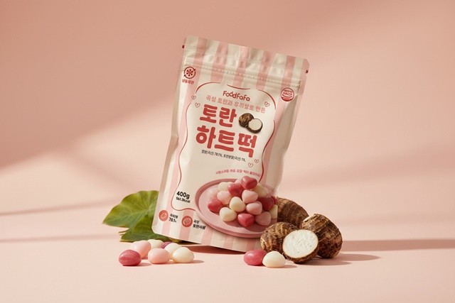 맛다곡성 토란하트떡