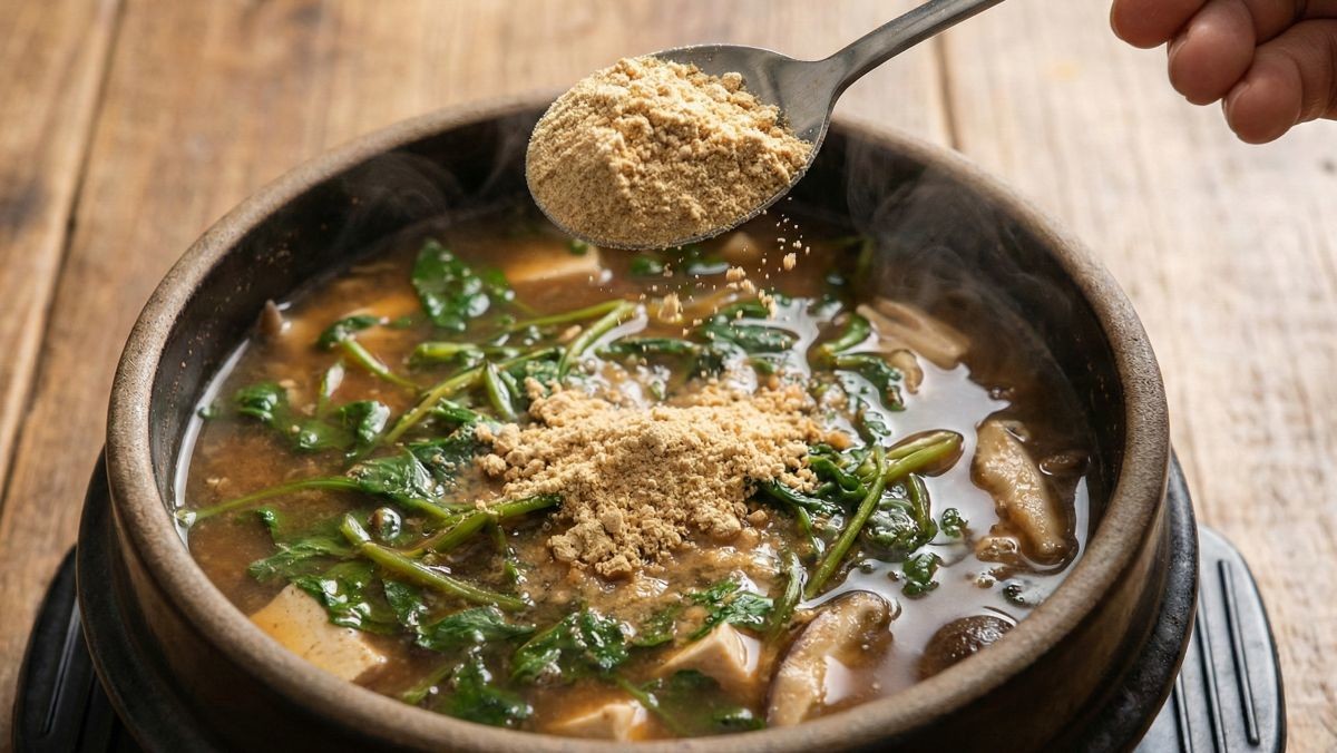 냉이 된장국 (AI 사진)