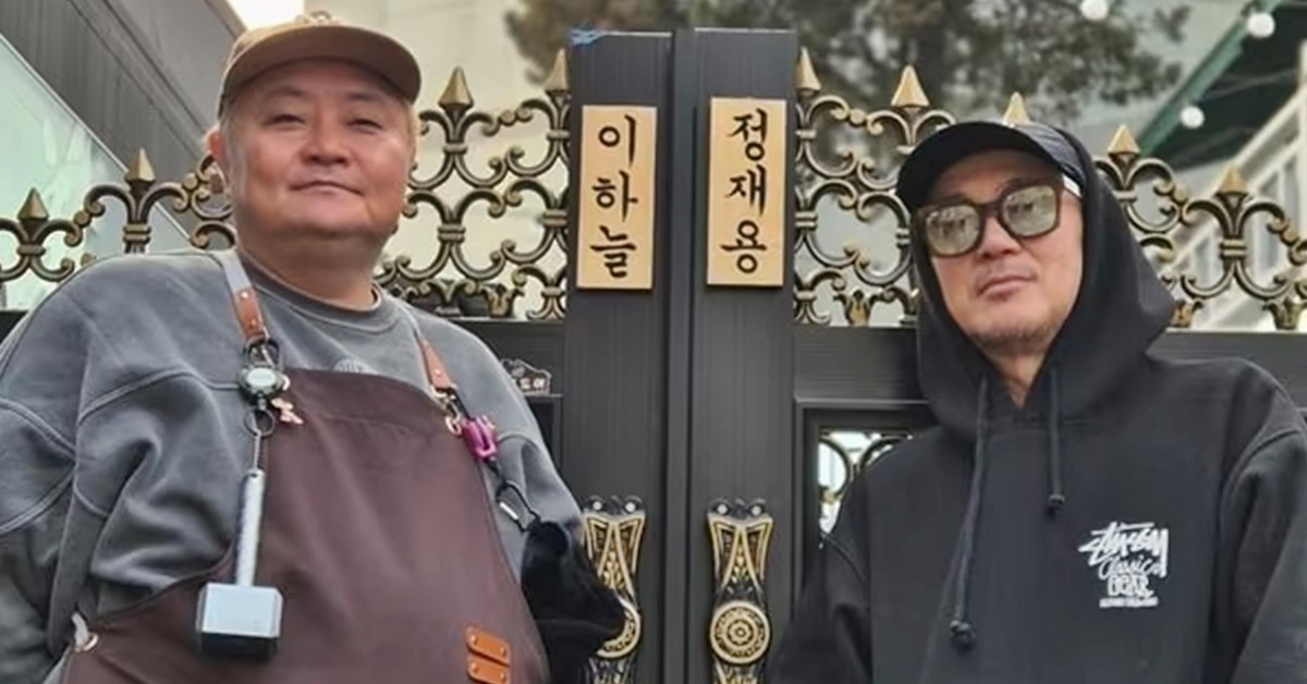 DJ DOC 정재용(왼쪽)과 이하늘 / 형제곱창