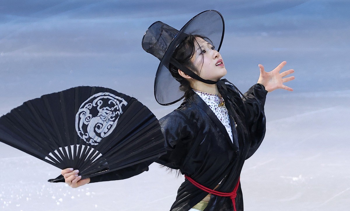 갈라쇼 연기 펼치는 이해인 / 뉴스1