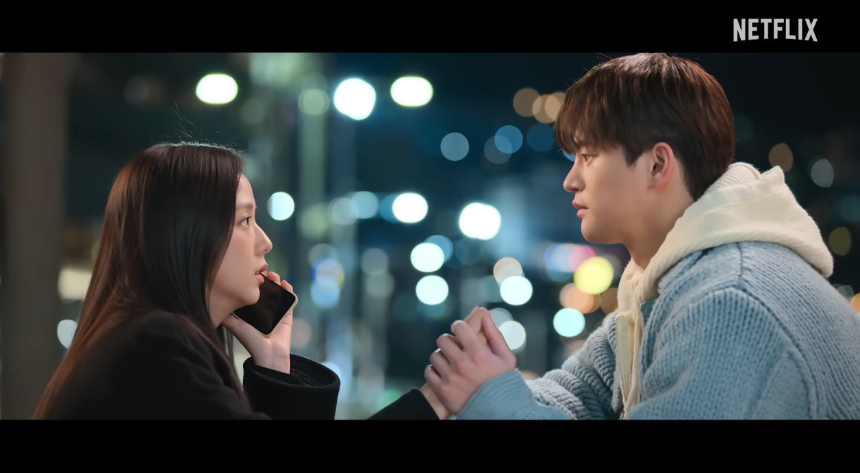 '월간남친' 주연 배우 지수와 서인국 / 넷플릭스