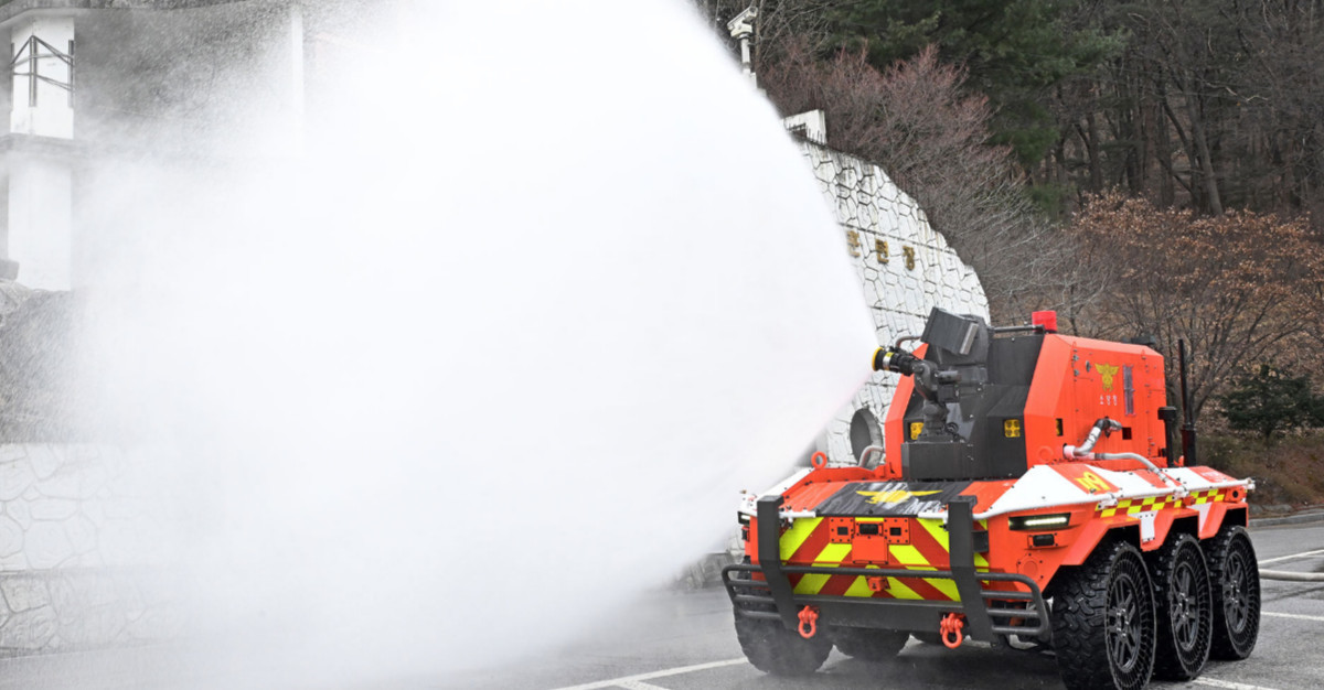 무인 소방 로봇 / 현대자동차그룹