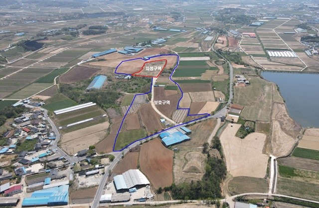 함평군 예덕리 고분군 지정(보호)구역