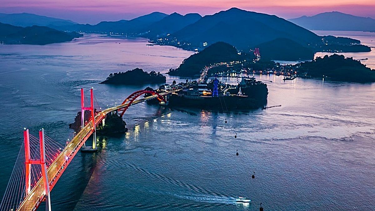 삼천포대교 / 사천시 문화관광 홈페이지