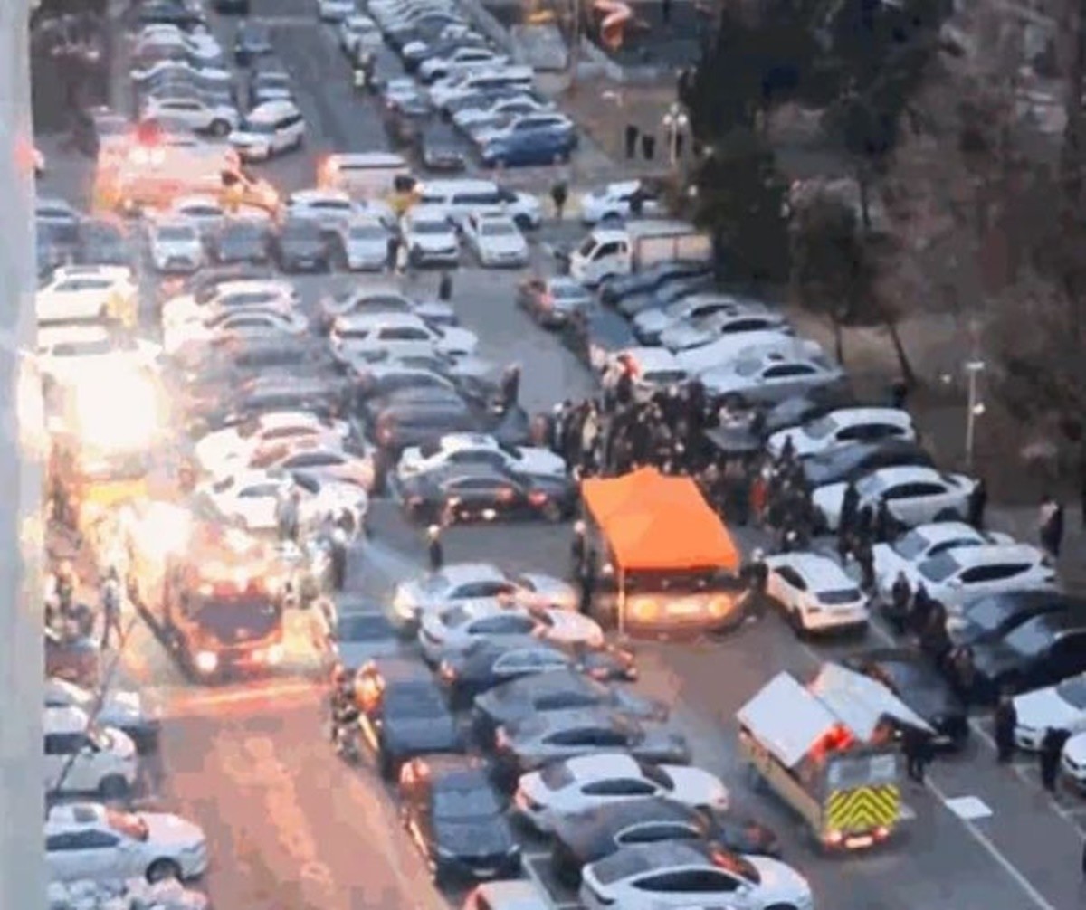 은마아파트 화재 발생 당시 소방차 진입 모습 / 유튜브 'JTBC News'