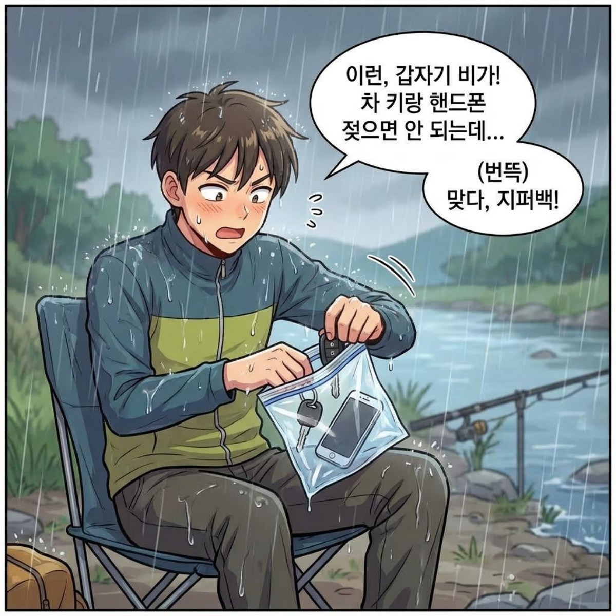 [만화] 기사 내용을 바탕으로 제작한 한 컷 만화 / 위키트리