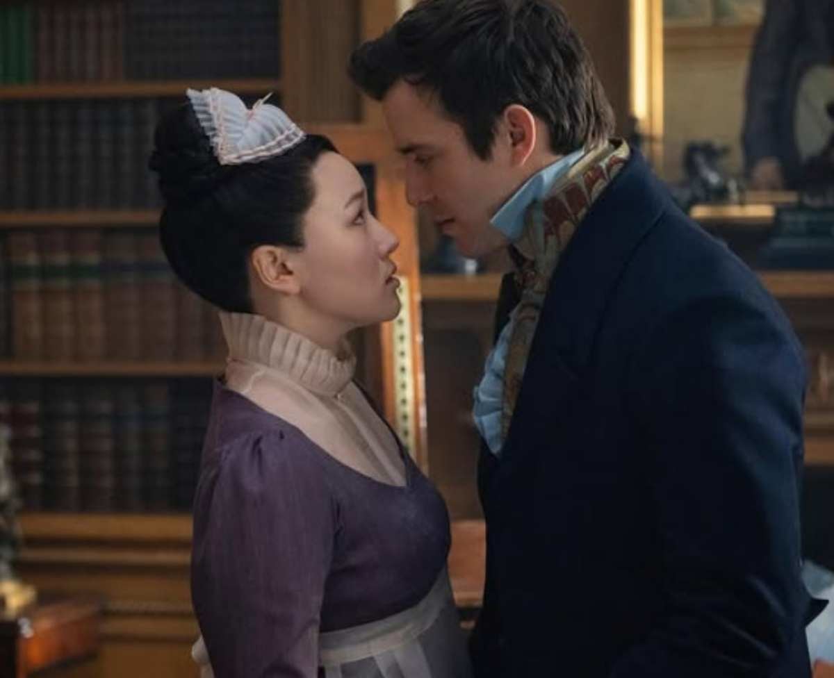 배우 하예린(소피 역)과 루크 톰슨(베네틱트 역). / 브리저튼 공식 넷플릭스