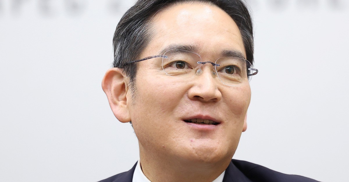 이재용 삼성전자 회장의 주식 평가액이 40조원 목전까지 올라섰다.  / 연합뉴스